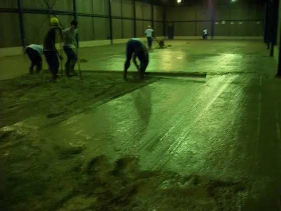 Piso De Concreto Polido Garagens Galpões Quadras