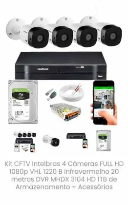 cameras com visualização no celullar