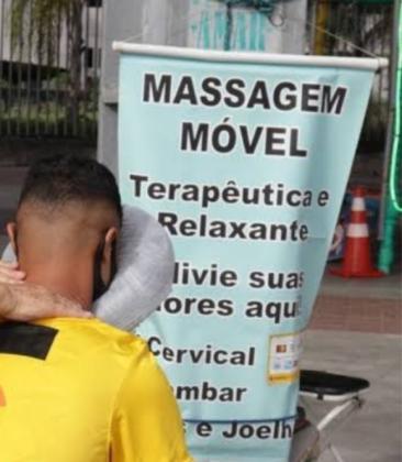 Massagem relaxante/ Reflexologia podal/Massoterapia Quik massagem
