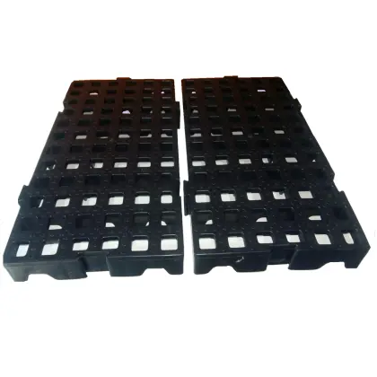 Estrados Pallet piso plástico 50x25x4, 5