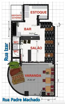 Vendo Ponto de Esquina para Bar Intimista / Cafeteria / Hamburgueria em São Paulo bairro Nobre (Bosque da Saúde / Vila Mariana)
