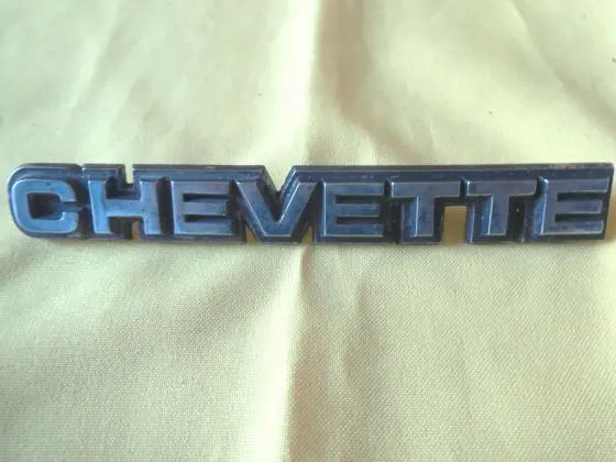 Emblema de metal do Chevett Original  GM