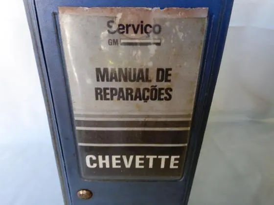 Manual de manutenção do Chevette  (GM) Original