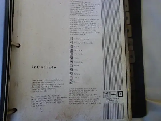 Manual de manutenção do Chevette  (GM) Original