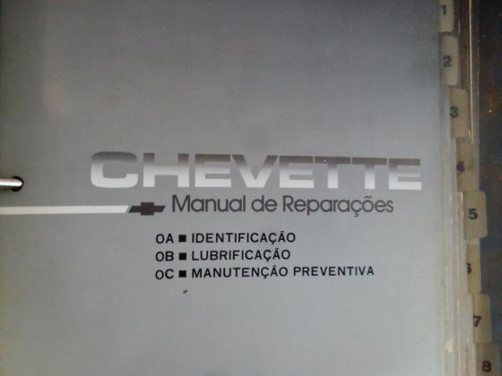 Manual de manutenção do Chevette  (GM) Original
