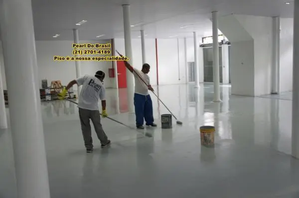 Pintura De Piso Em Epóxi Industrial, Garagens & Galpões.