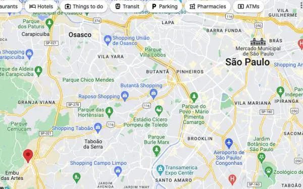 Terreno com vista ao Rodoanel Mário Covas no Embu da Artes, Sao Paulo