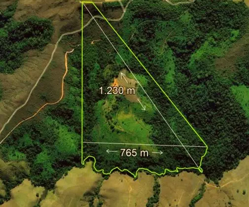 Maravilhoso sítio fim de linha 450.000 m2, casa nova 150 m