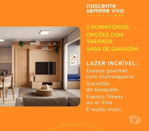 Smart Cidade MRV - 2 dormitórios - Opção de terraço, vaga, suíte - Programa minha casa minha vida