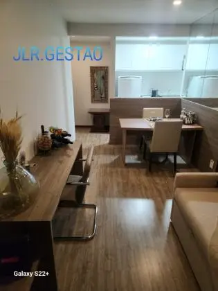 Apartamento com cozinha americana 50m2  varanda com wi-fi tv acabo enxoval