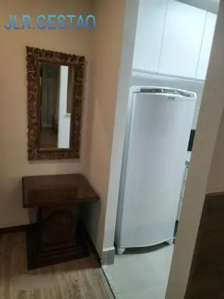 Apartamento com cozinha americana 50m2  varanda com wi-fi tv acabo enxoval