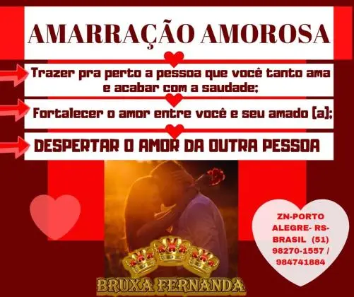 magia negra Porto Alegre - Bruxa Fernanda