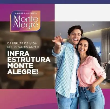 Reserva Monte Alegre - 2 dormitórios sendo 1 suíte - 1 ou 2 vagas - Obras aceleradas