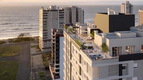 Apartamento a venda em Tramandaí com 2 dormitórios Barra Próximo ao Mar – Residencial The Roof - Ref: #077