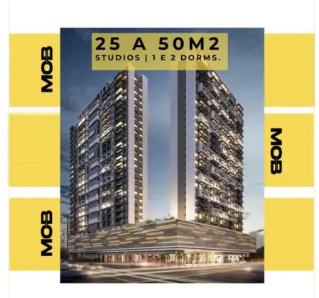 Apartamentos na planta projeto mob
