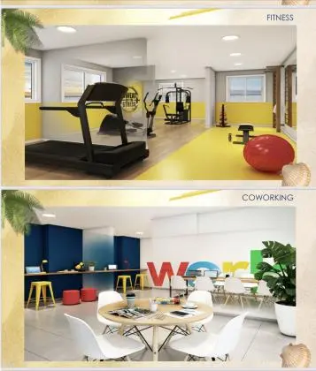 Apartamentos na praia
