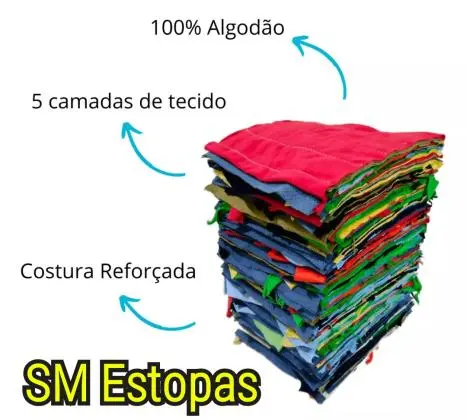 Kg de Trapos Costurados Tipo Pastelão