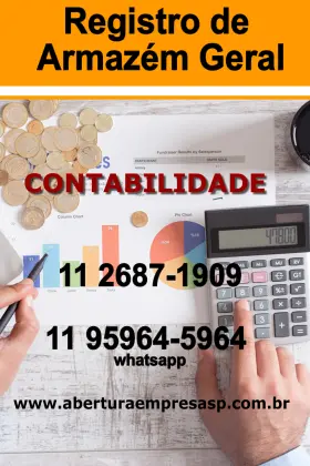 REGISTRO DE ARMAZÉM GERAL