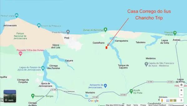 Vendo uma linda casa no Córrego do Ius 01 - Barrinha - Aranaú Acaraú Ce