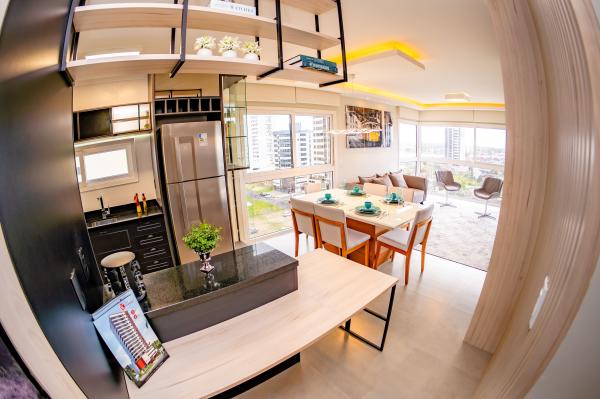 Belíssimo Apartamento em Tramandaí a venda com 3 dormitórios 1 Suíte Novo, Bairro Barra – Residencial Dona Noêmia - Ref: #104