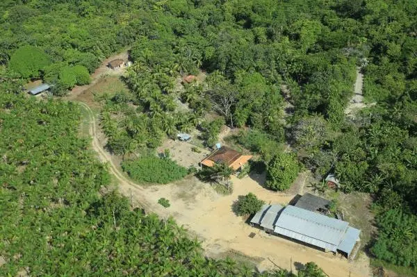 Localização no estado do Pará município de Tomé-açú cidade quatros bocas, a 30 km de quatros  bocas