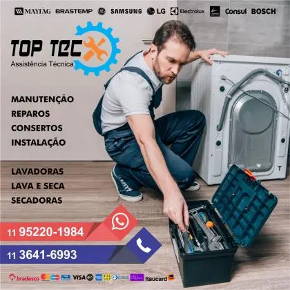 Consertos para lavadora de roupas