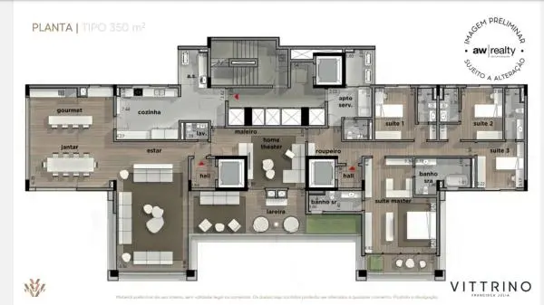Lançamento Alto Padrão-Santana-ZN-SP 175m2 e 350m2