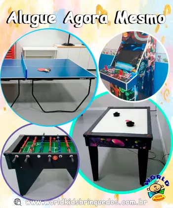 locação de brinquedos world kids