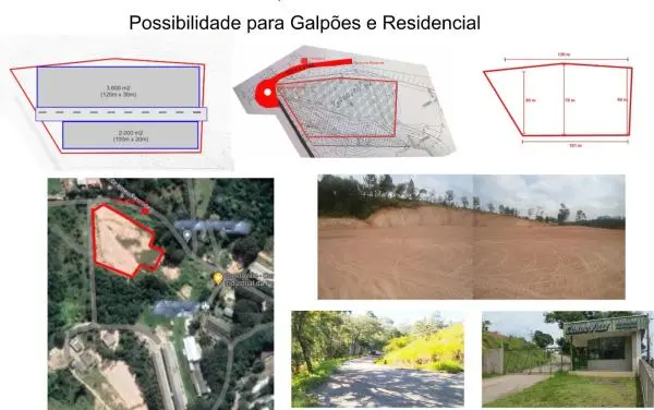 Terreno 10.000M2 Industrial Aluminio-SP