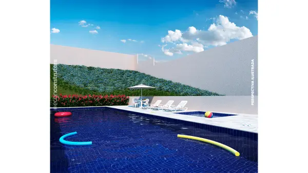 Apartamentos de 1 dormitório com varanda e Lazer completo
