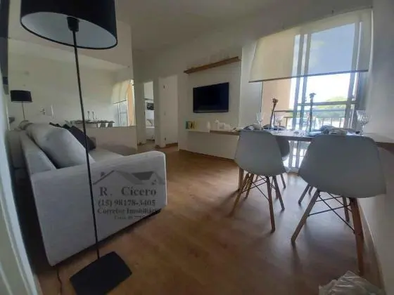 Apto 2 dorms c/ Varanda e 2 Elevadores por Torre - Zona Norte Sorocaba