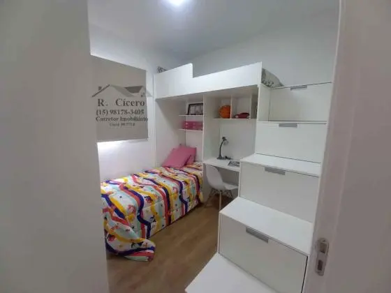 Apto 2 dorms c/ Varanda e 2 Elevadores por Torre - Zona Norte Sorocaba