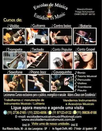 Aulas de Violão na zona leste de Sp