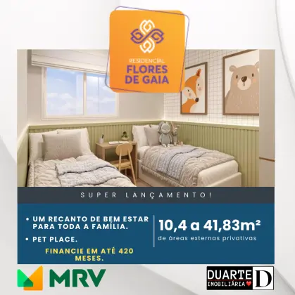 MRV FLORES DE GAIA! PRA SAIR DO ALUGUEL!