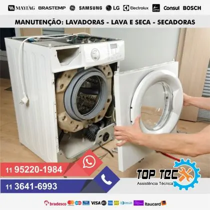 Reparos LG ou Samsung para lava e seca