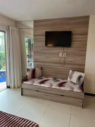 vendo apto mobiliado completo com hidro na varanda no resort Villas de Pratagy