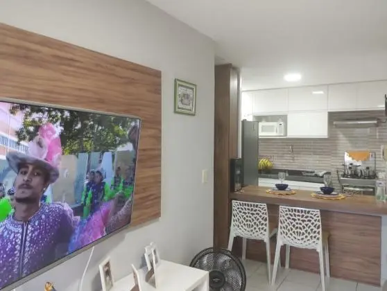 vendo apto quarto e sala mobiliado em jatiuca