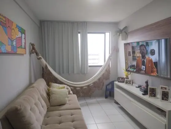 vendo apto quarto e sala mobiliado em jatiuca