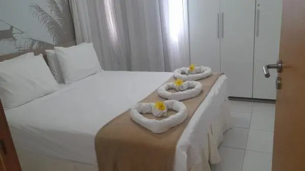 vendo apto 2 quartos mobiliado no residencial Iloa em Barra de São Miguel