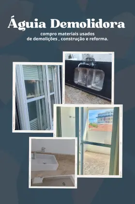 compro materiais de demolição usados