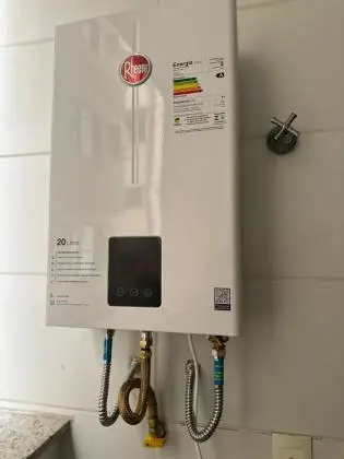 manutenção de aquecedor a gás