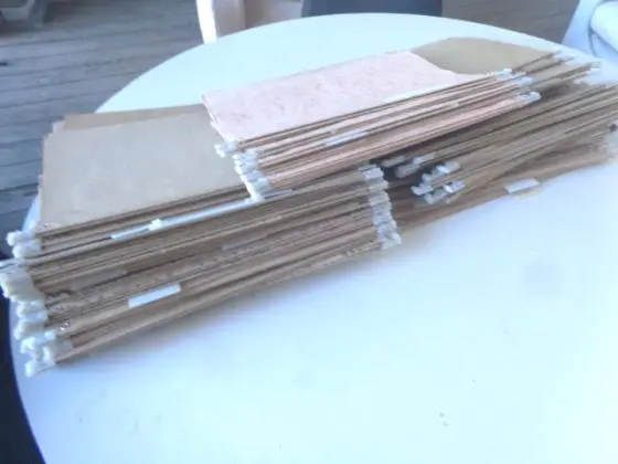 Pastas suspensas para arquivos de aço