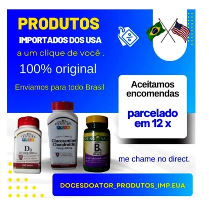 Produtos importados dos USA