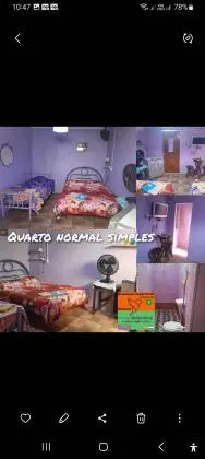 Aluga se quartos em mosqueiro chapéu virado 60 reais por pessoa diária