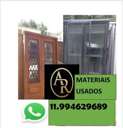 AR materiais usados