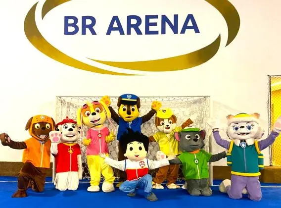 Patrulha Canina personagens vivos cover festa infantil