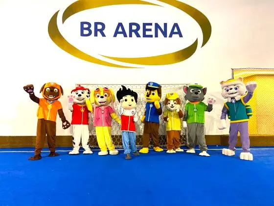Patrulha Canina personagens vivos cover festa infantil