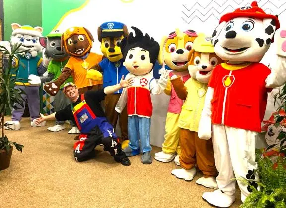 Patrulha Canina personagens vivos cover festa infantil