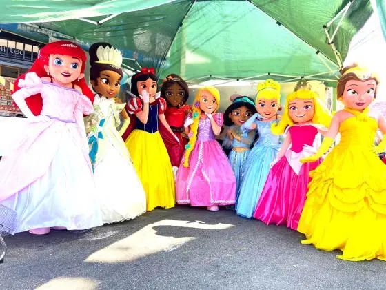 Personagens Vivos Cover para Festas Infantis - Princesas e Heróis