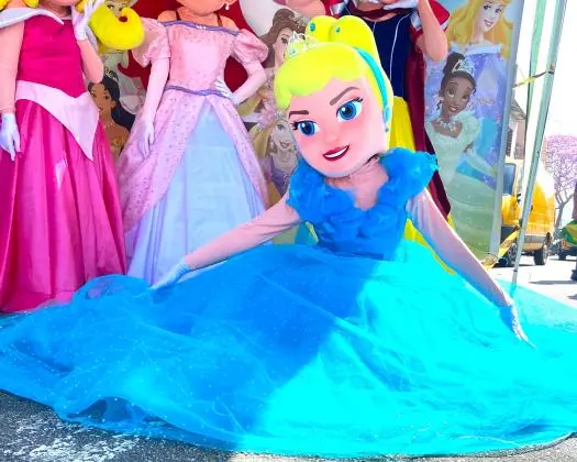 Personagens Vivos Cover para Festas Infantis - Princesas e Heróis